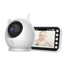 Smart HD Baby Monitor with Night Vision & Cry Detection - Wireless Camera