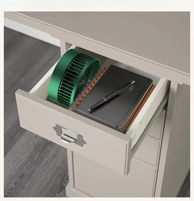 Portable 6-Inch Stand Fan with USB Rechargeable Battery, 3 Speeds, Adjustable Height, Quiet Floor Fan - Image 5