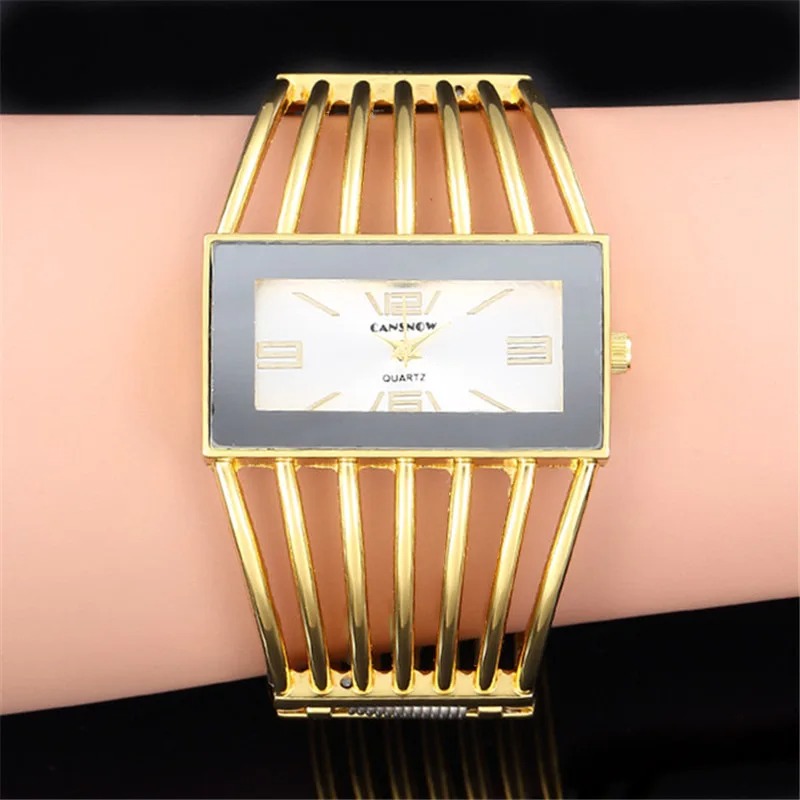 Women's Hollow Out Bracelet Watch | Creative Metal Quartz Wristwatch for Ladies - Image 4