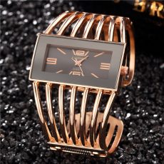 Women's Hollow Out Bracelet Watch | Creative Metal Quartz Wristwatch for Ladies